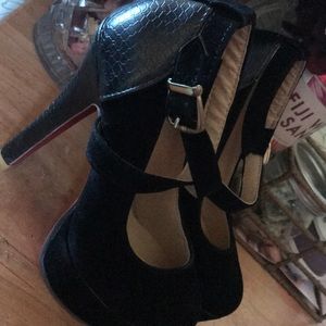 Pageant Suede Heels